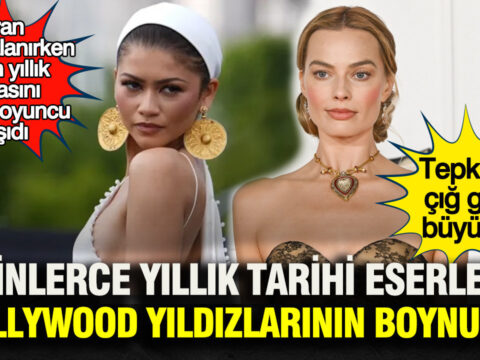 Binlerce yillik tarihi eserler hollywood yildizlarinin boynunda tepkiler cig gibi buyudu dBRMOGwJ